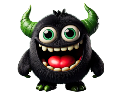 Freundliches Monster